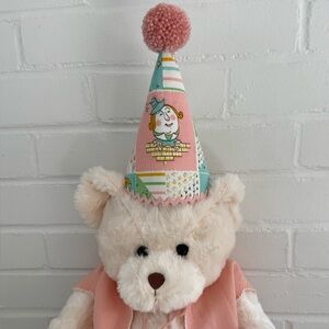 First 1st Birthday Vintage Pastel Humpty Dumpty Nursery Rhyme Birthday Hat